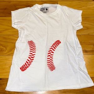 Maternity Baseball bump shirt